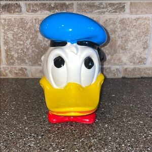 Vintage Enesco Donald Duck Head Bank